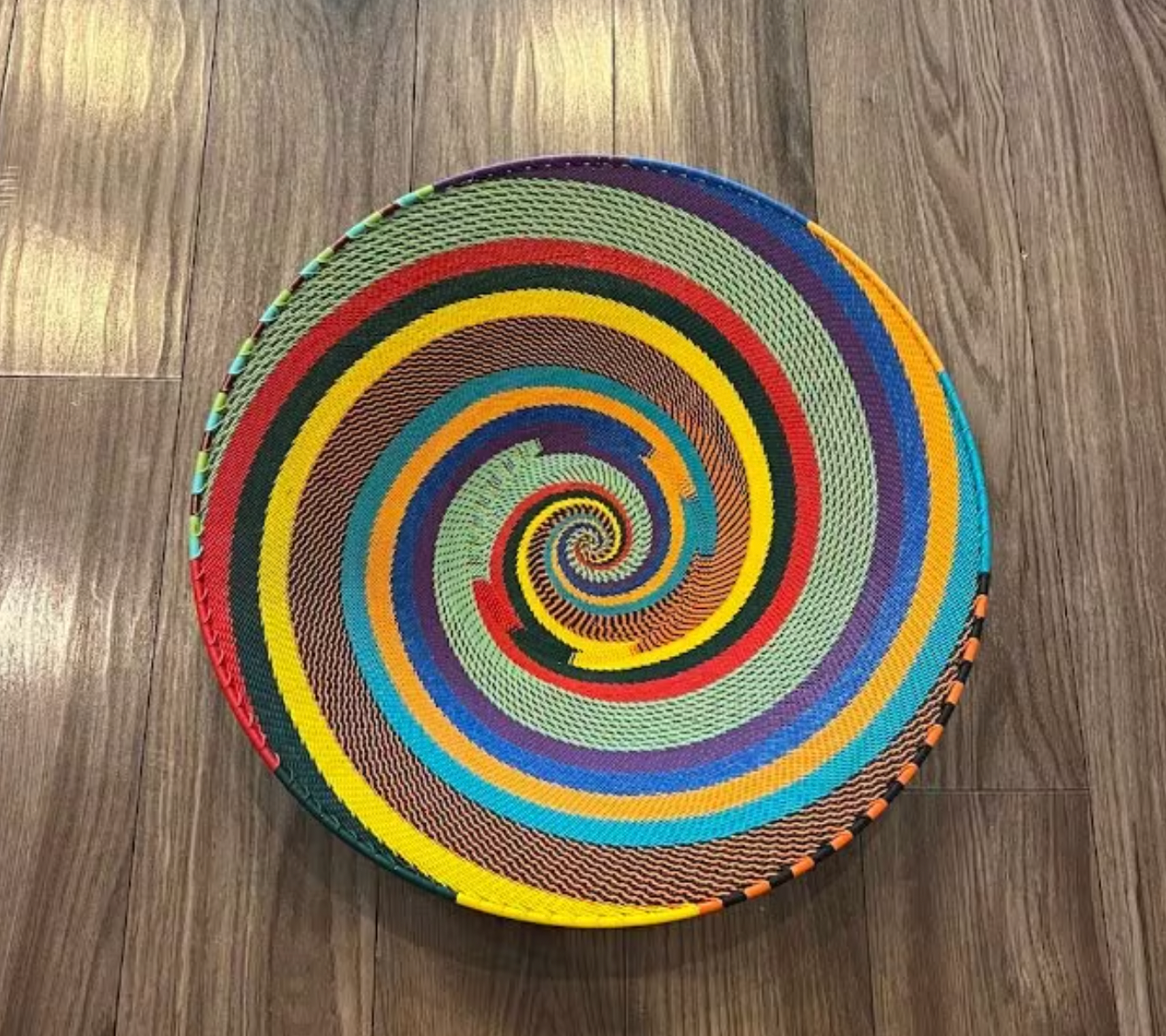 Rainbow Large Telephone Wire Bowls