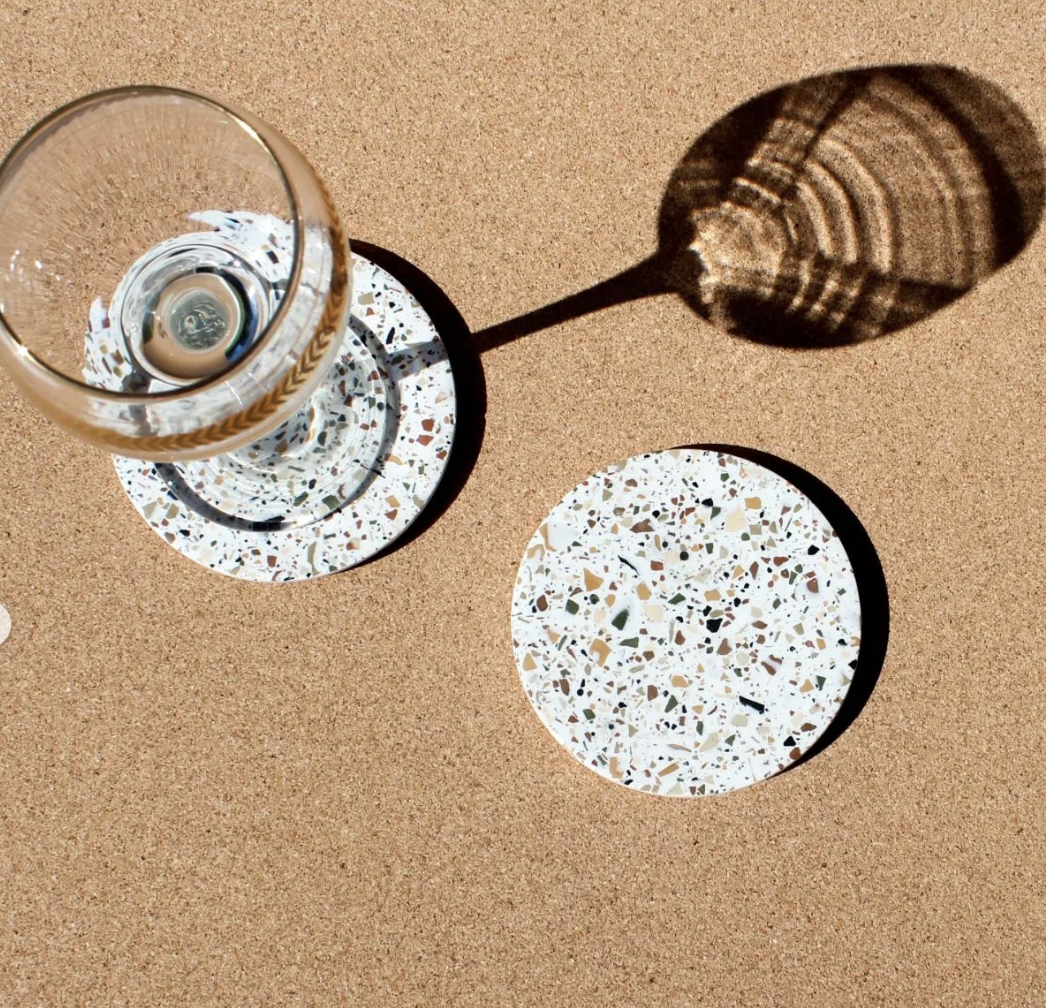 Terrazzo Coaster Set- Neutrals