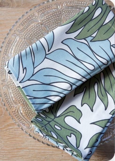 Napkin Sets- Monstera Leaf