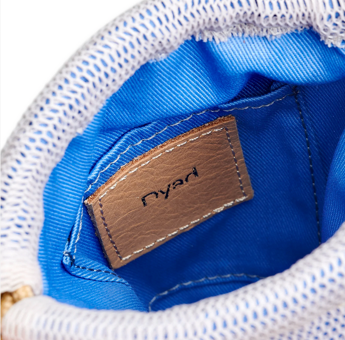 Mini Moire Bag- Blue