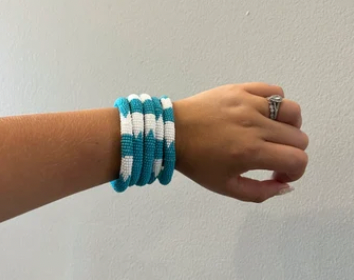 Extra Thin Zulu Beaded Bangle