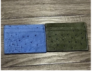 Ostrich Card Holders