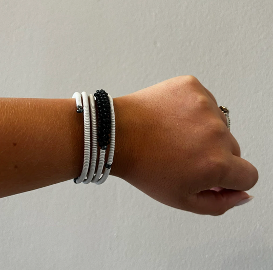 Telephone Wire Wrap Bracelets