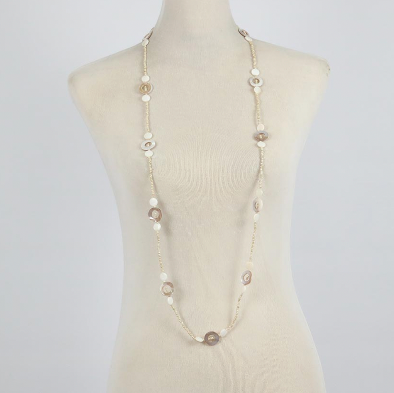 Luxe Shell Necklace- Thin
