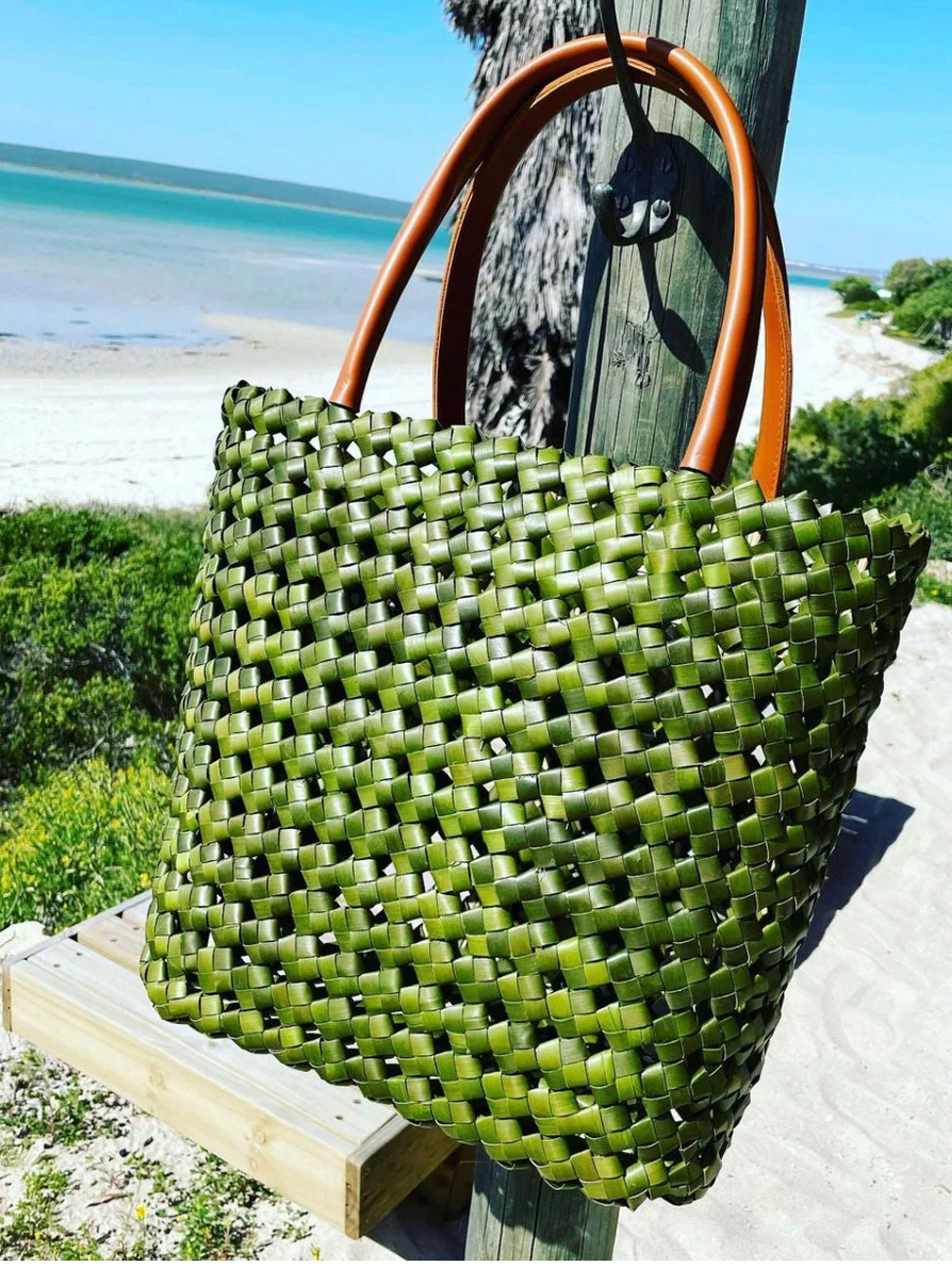 Pandan Tote Shopper Bag -