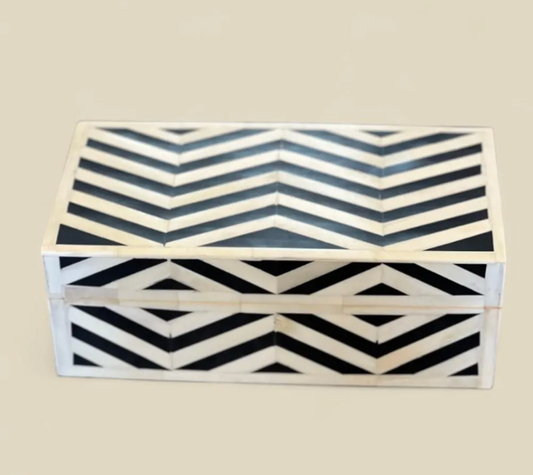 Luxury Cow Horn Rectangular Box