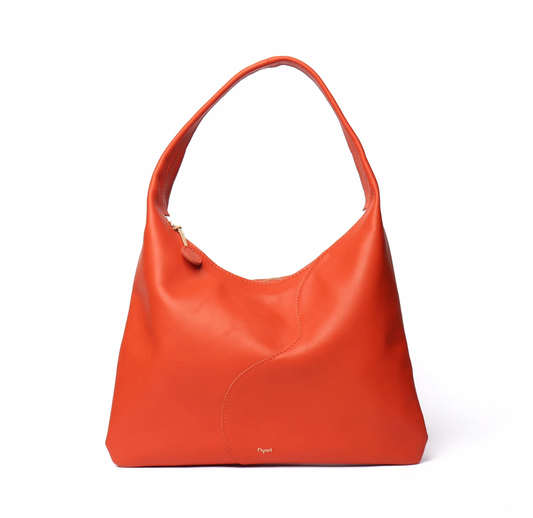 Libra Shoulder Bag- Lobster Orange
