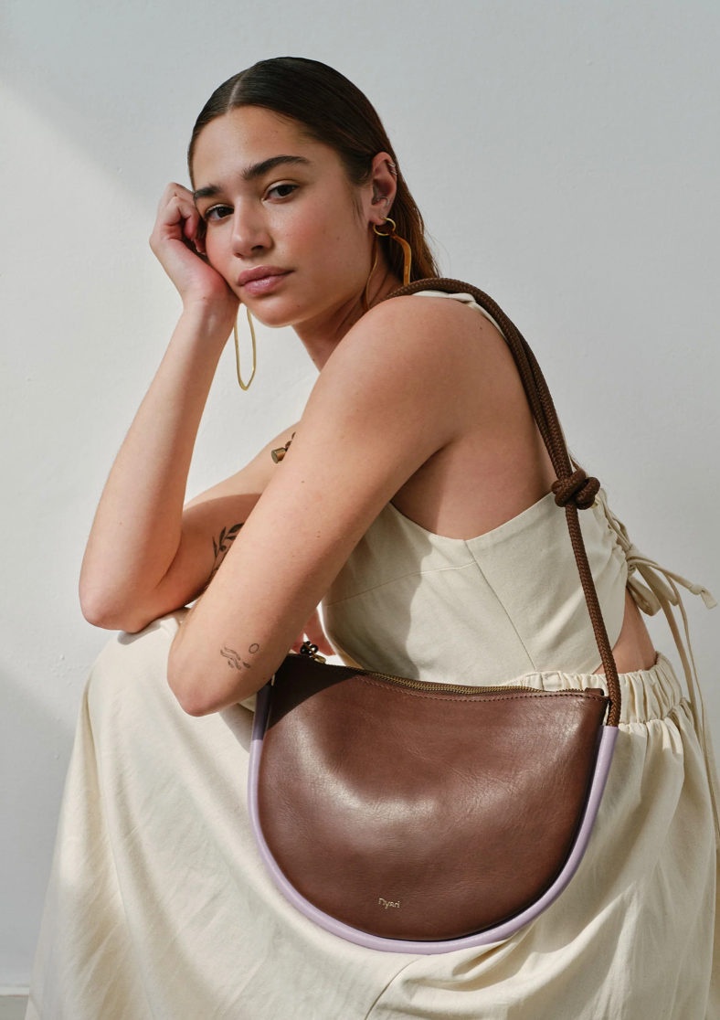 Selene Bag - Chocolate / Creme