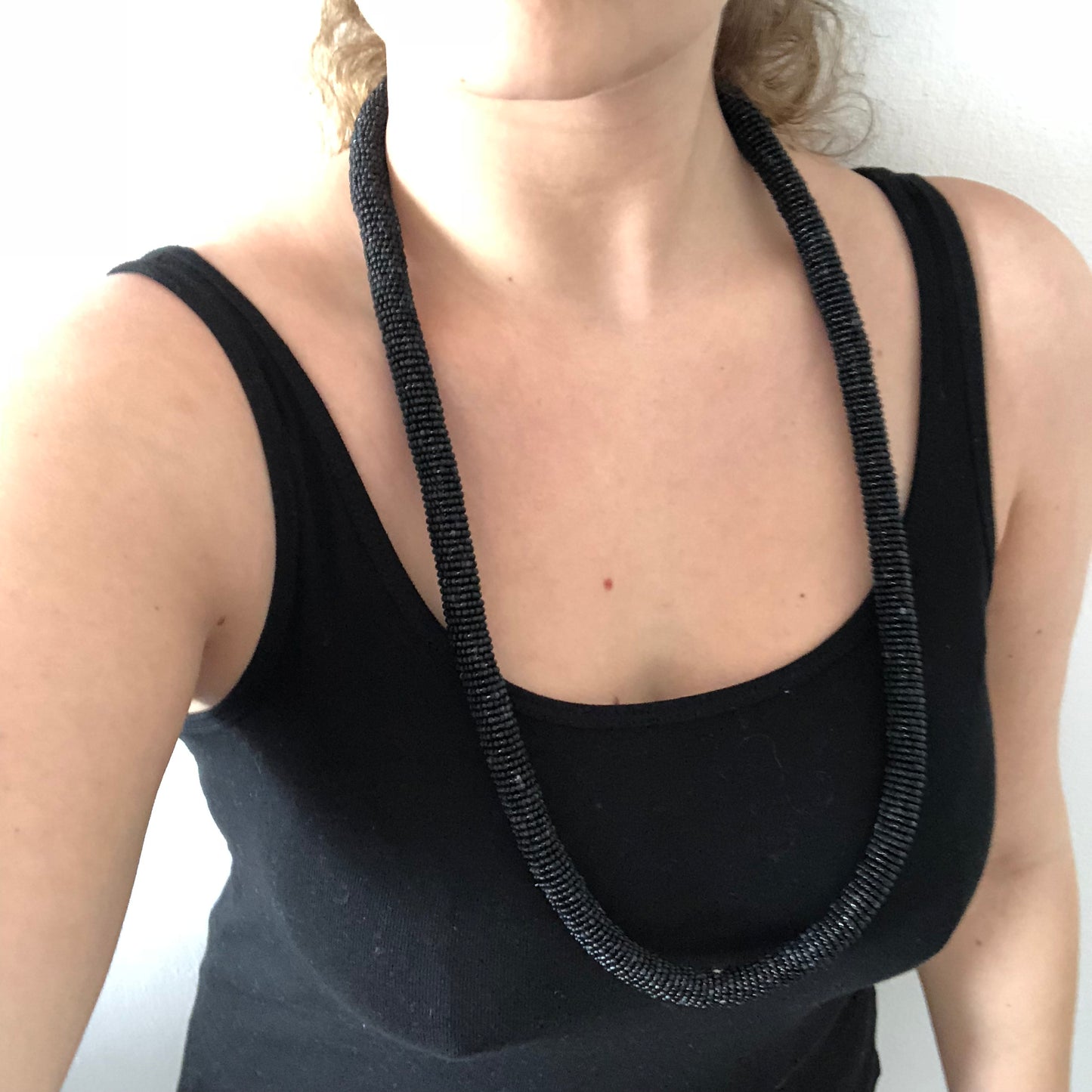 Beaded Loop Necklace