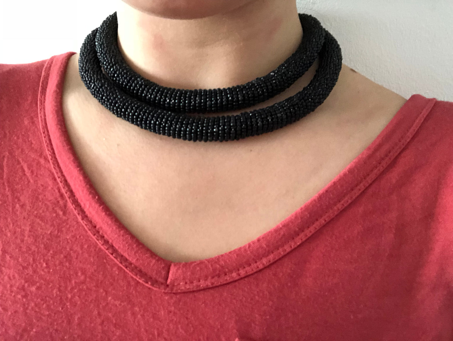 Beaded Loop Necklace