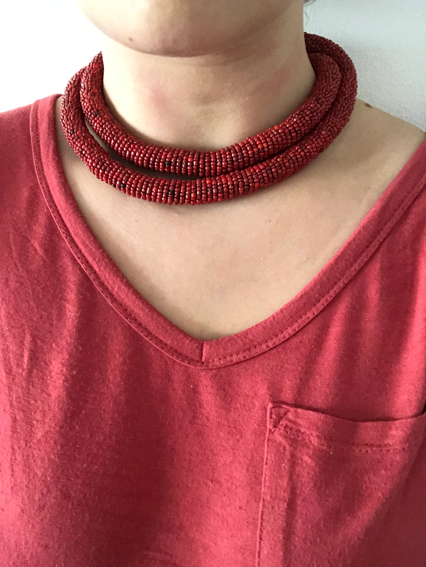 Beaded Loop Necklace