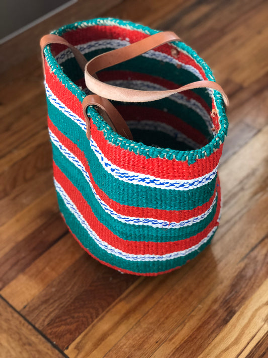 Recycled PVC Bucket Bag