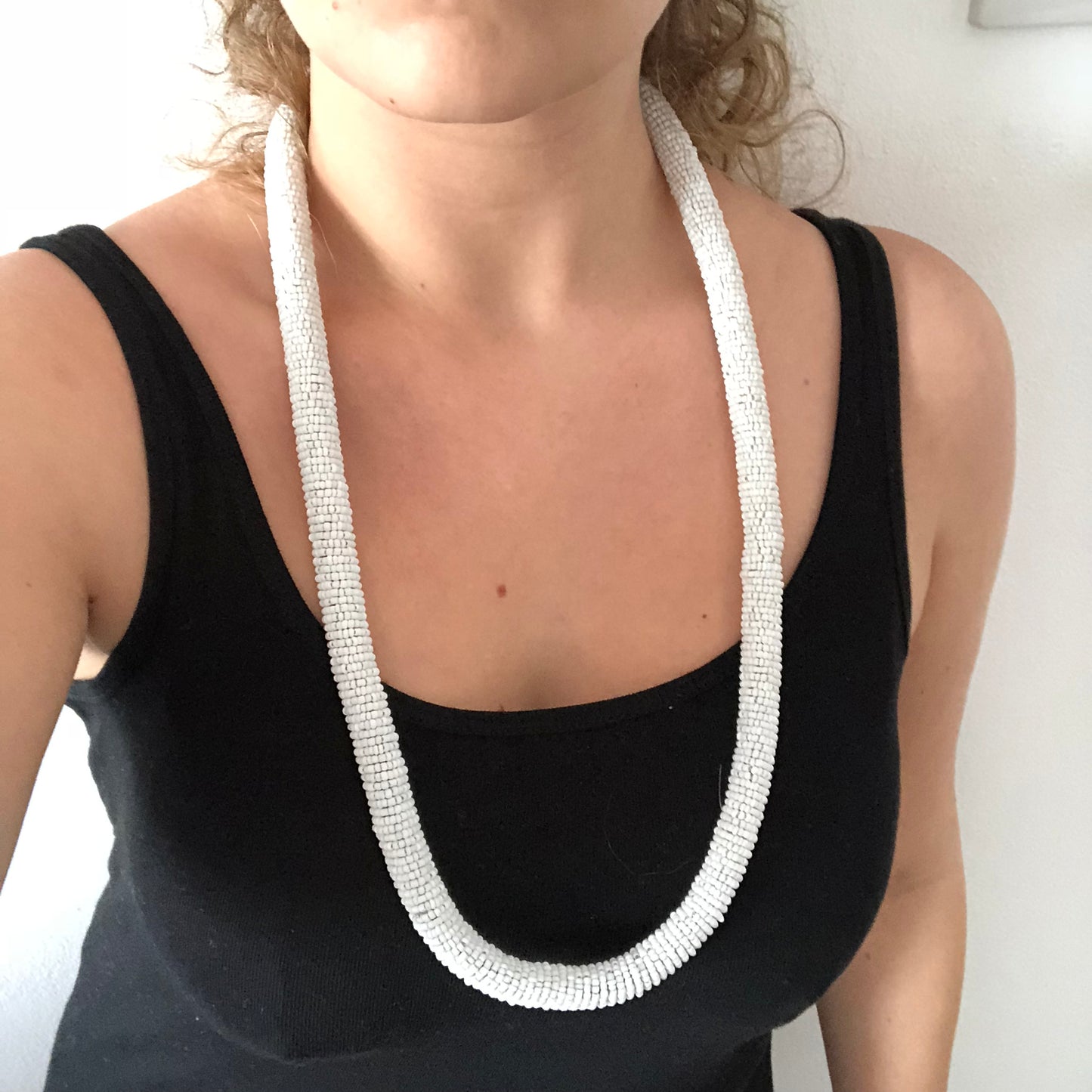 Beaded Loop Necklace