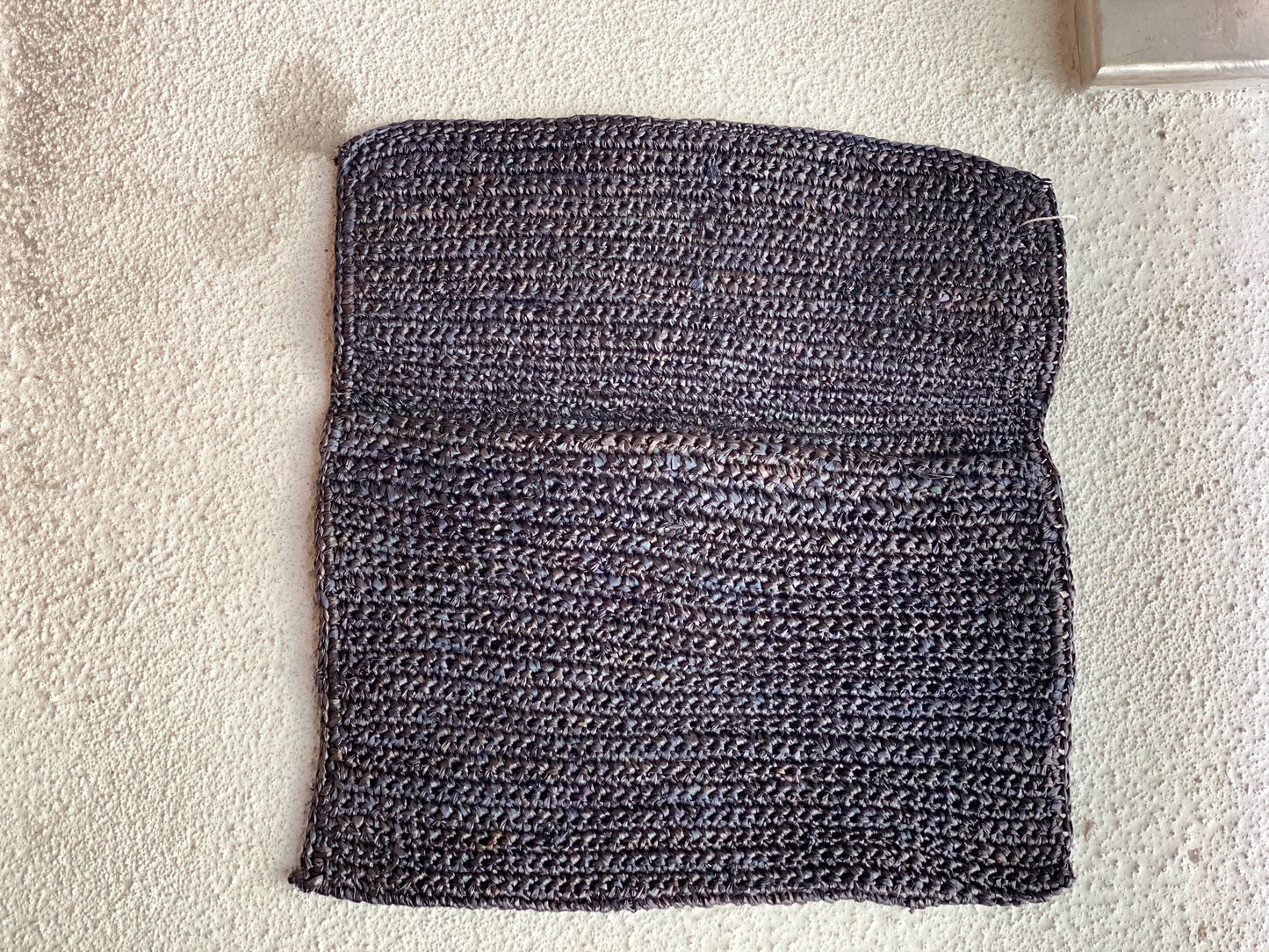 Raffia and Cow Horn Clutches