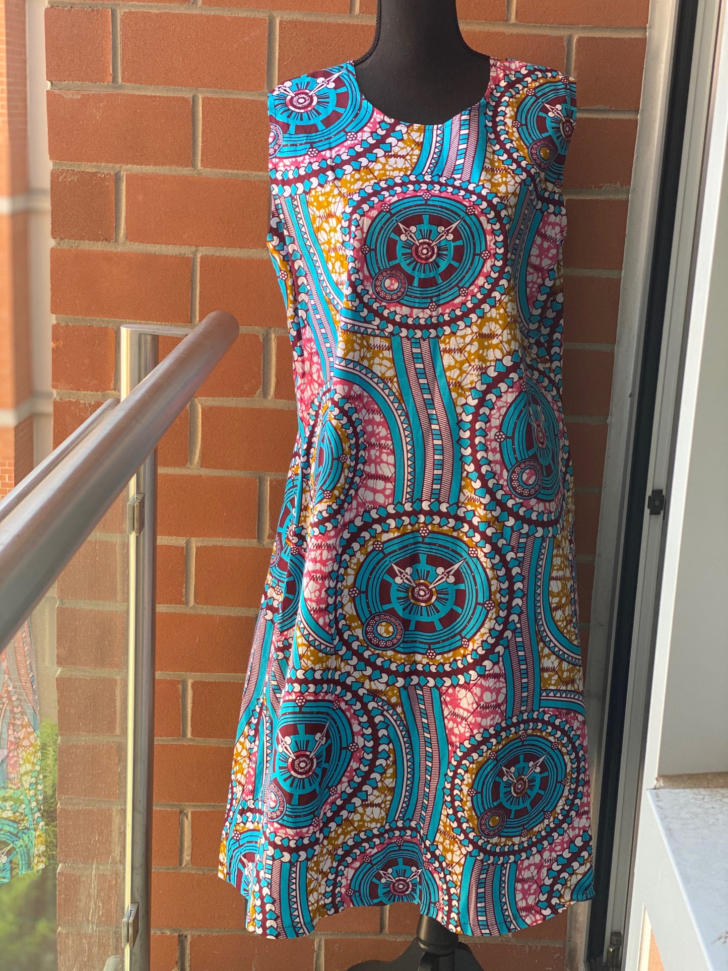 Wax Print Shift Dresses