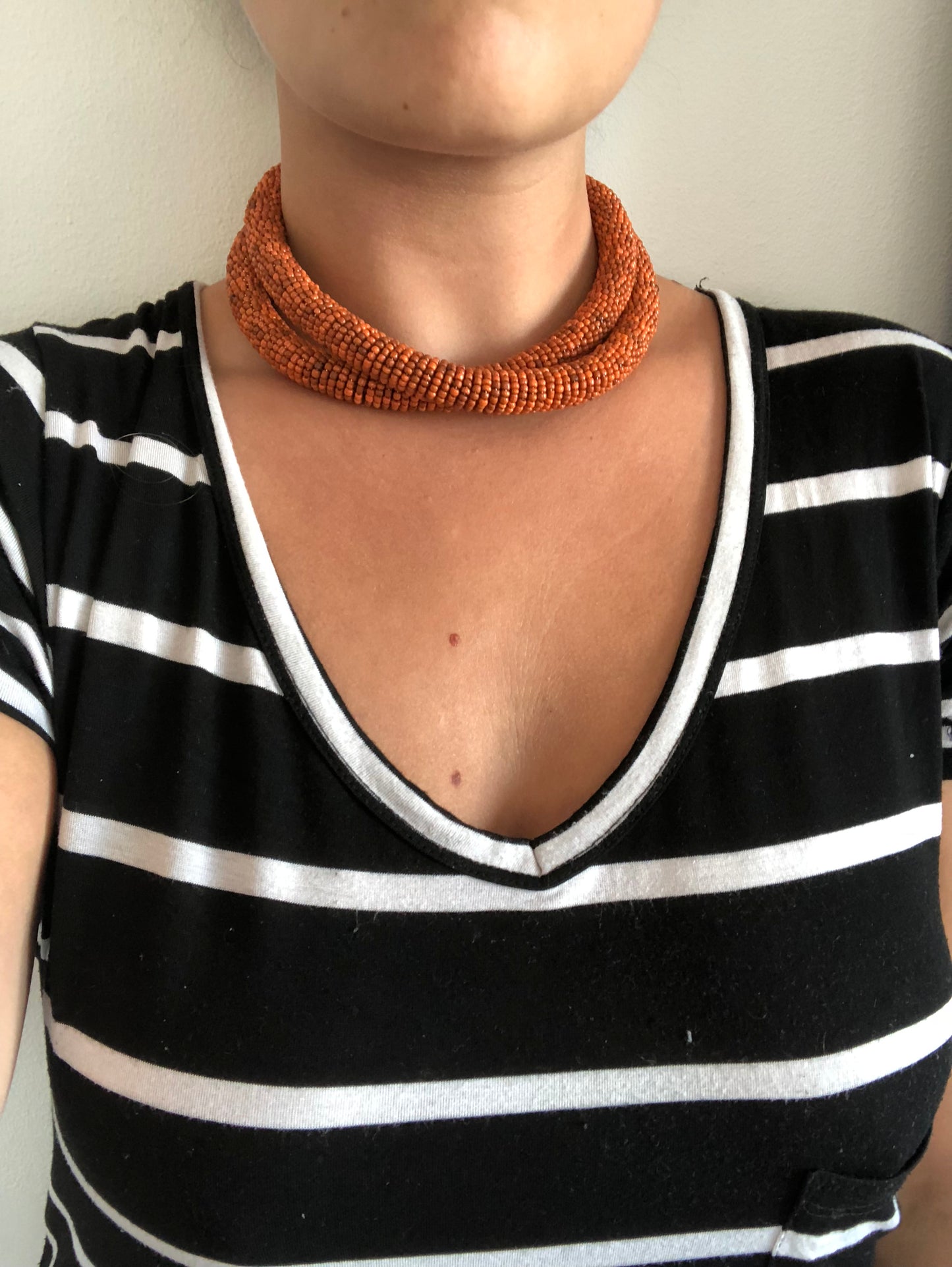 Beaded Loop Necklace