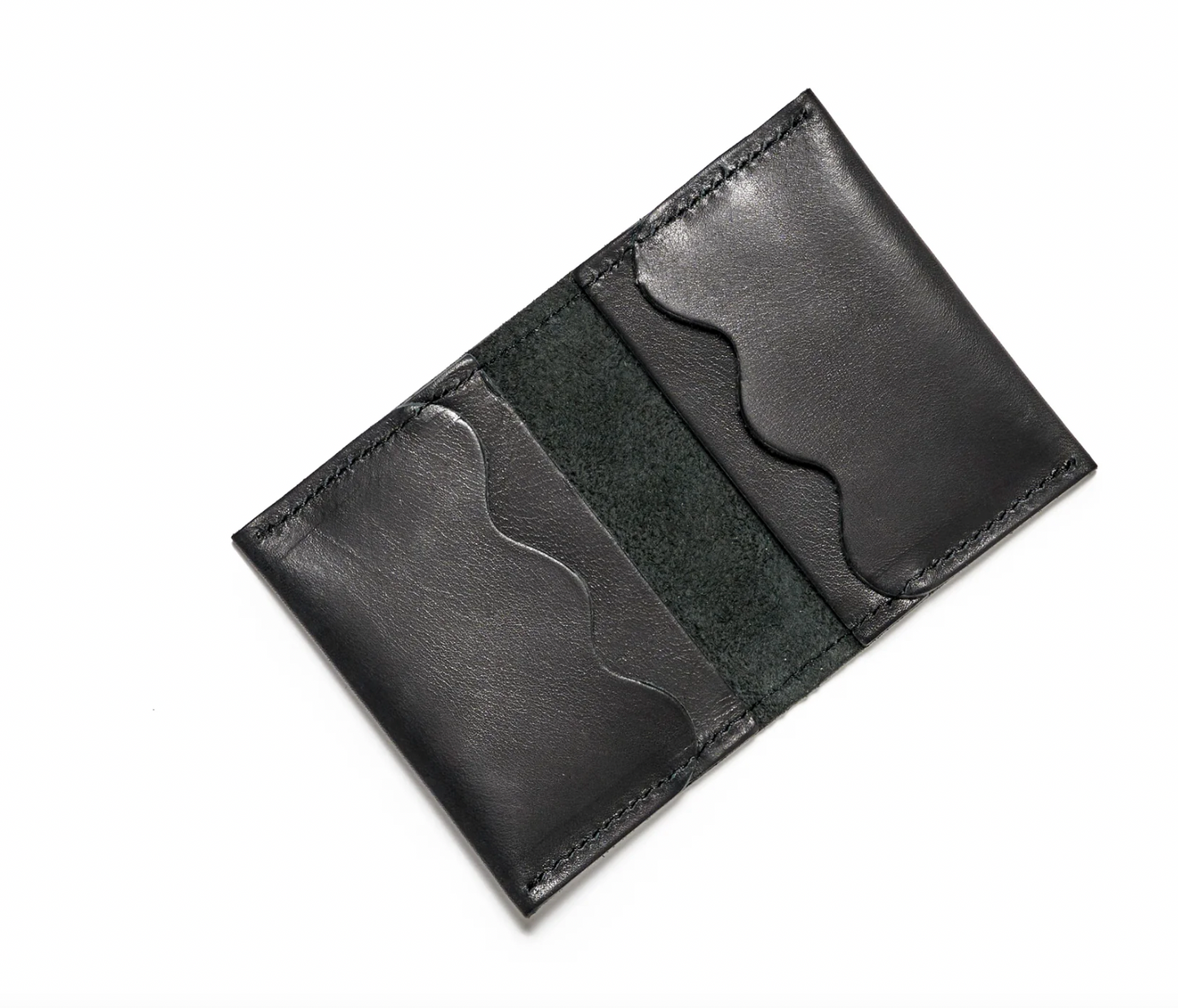 Wave Card Holder-Black