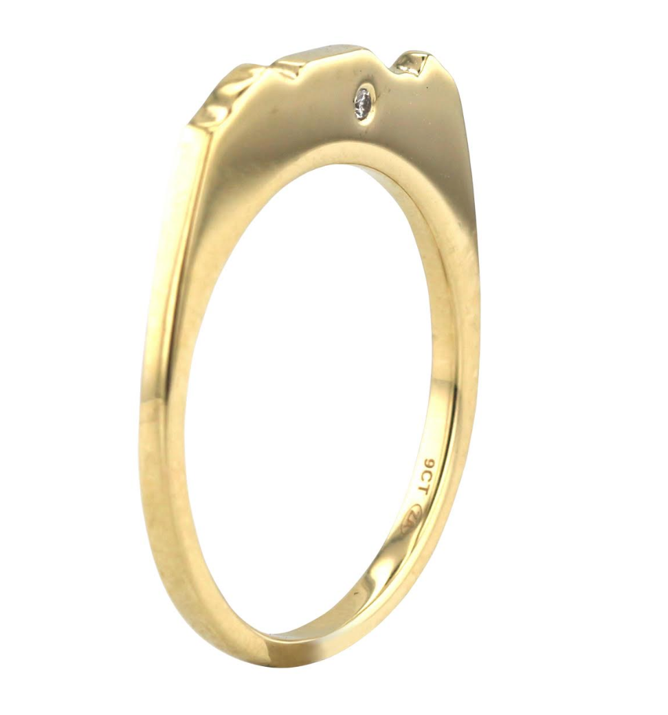 Table Mountain Stackable Ring