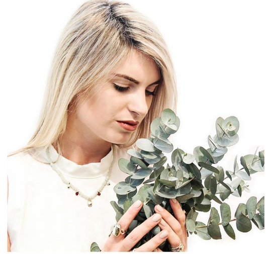 Small Recycled Beaded Beetle Necklace