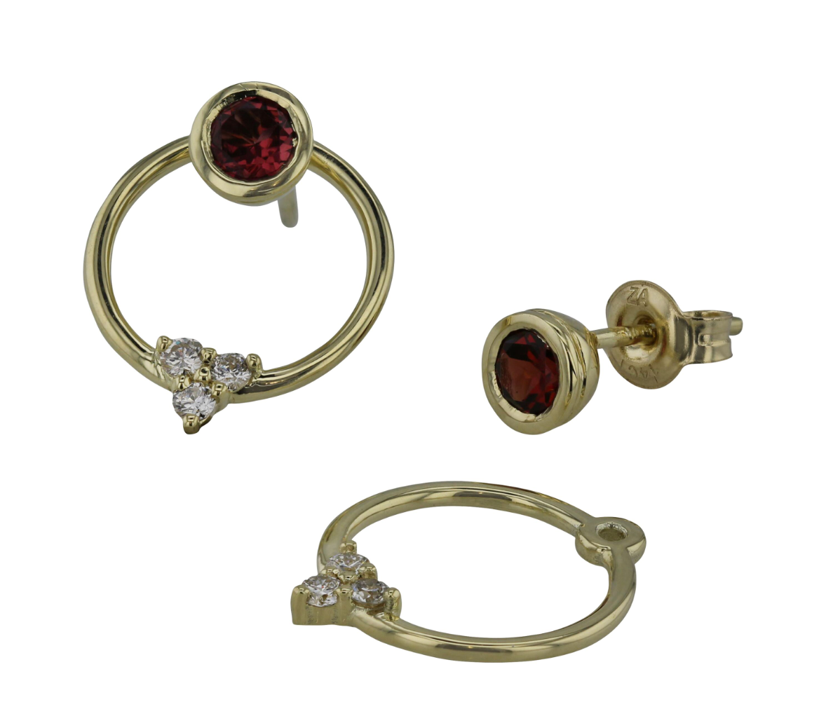 The Tau Earrings