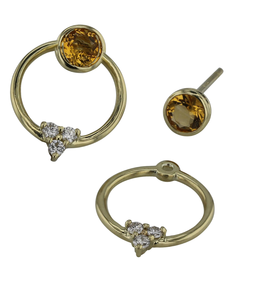 The Tau Earrings