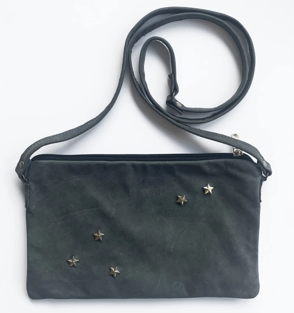 Suede Star Sling Bag