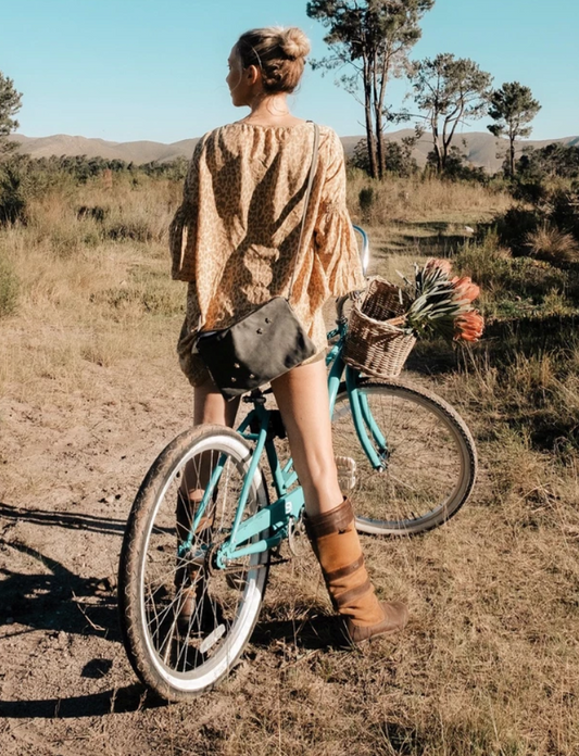 Suede Star Sling Bag