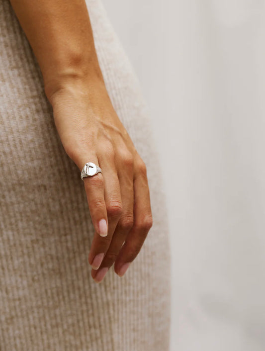 Giraffe Signet Ring
