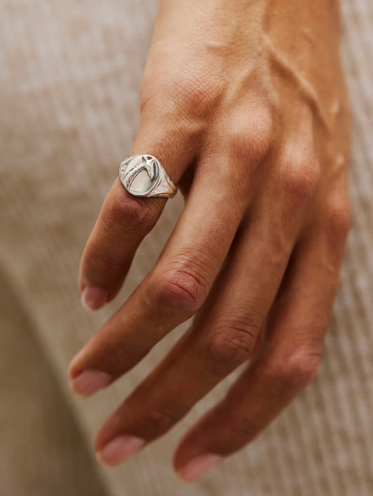 Giraffe Signet Ring