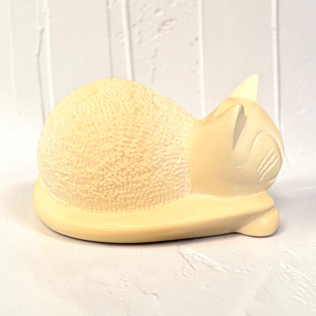 Cat Soap Stone Figurine
