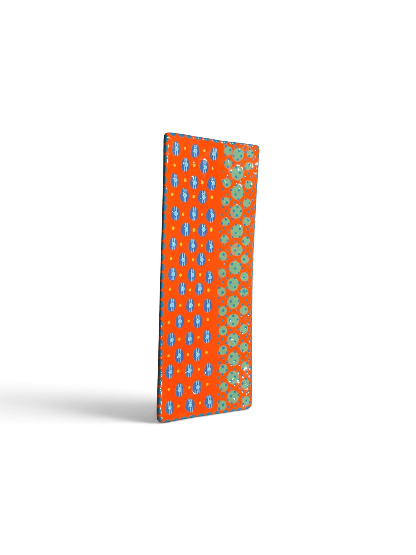 Potterswork Long Sushi Plate - Orange