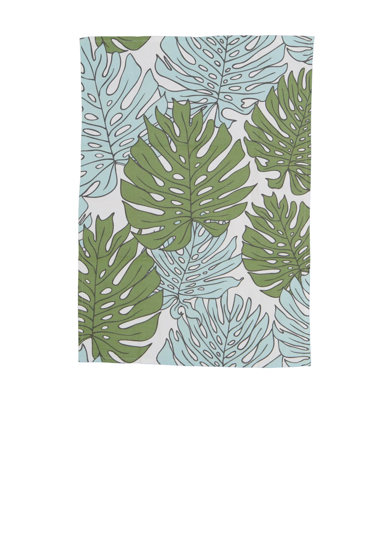 Tea Towel- Monstera Leaf