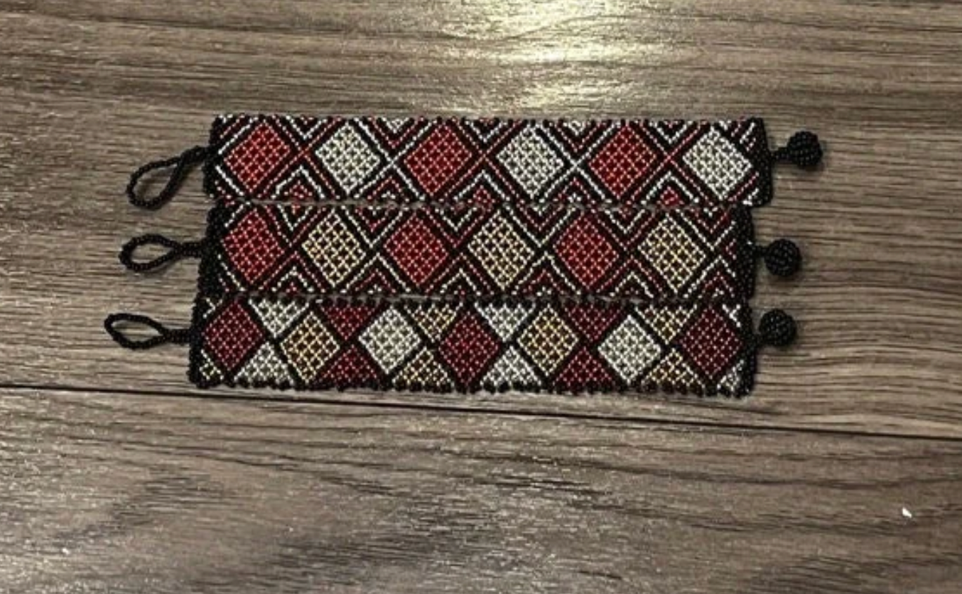 Flat Zulu Beaded Bracelets