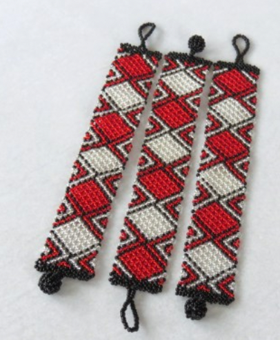 Flat Zulu Beaded Bracelets