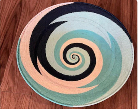 Rainbow Large Telephone Wire Bowls