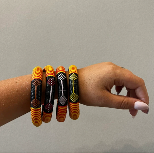 PVC Bangles - Oranges