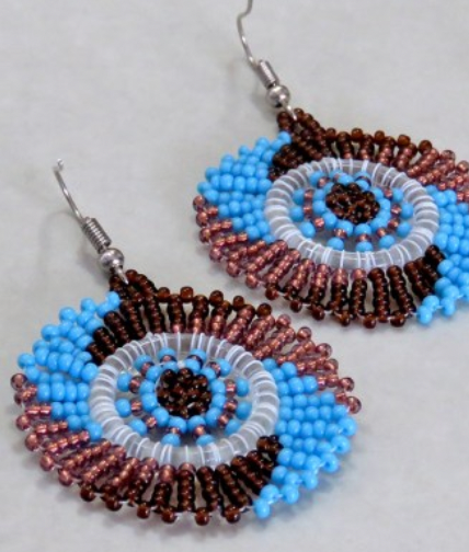 Zulu Circle Earrings