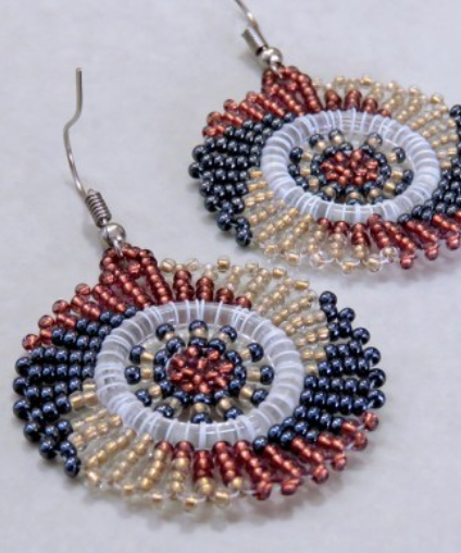 Zulu Circle Earrings