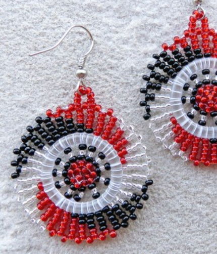 Zulu Circle Earrings