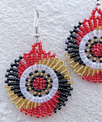 Zulu Circle Earrings
