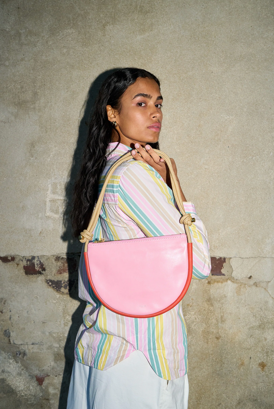 Selene Bag- Candy Pink and Red