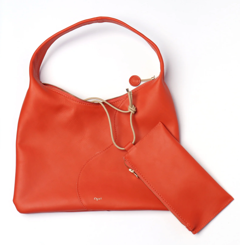 Libra Shoulder Bag- Lobster Orange