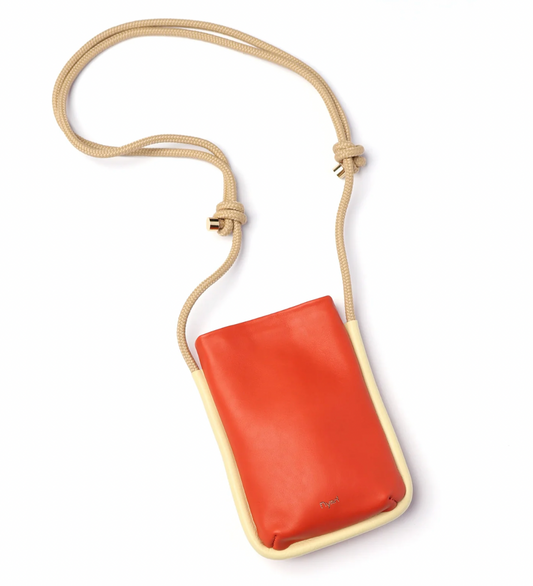 Sol Bag - Lobster Orange and Butter Yellow