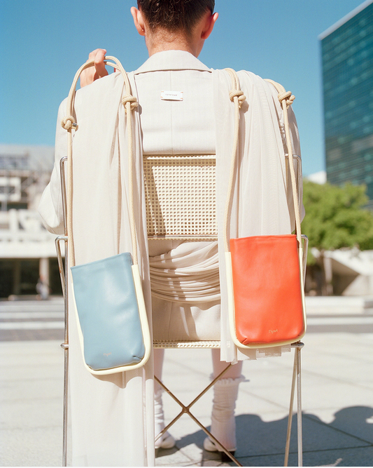 Sol Bag - Lobster Orange and Butter Yellow