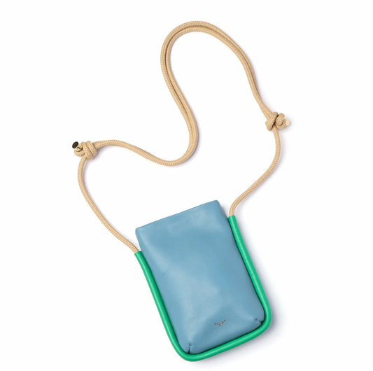 Sol Bag- Baby Blue and Lawn Green