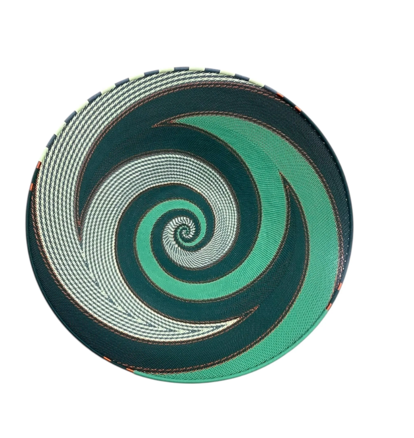 Large Telephone Wire Bowl- Copper Highlife