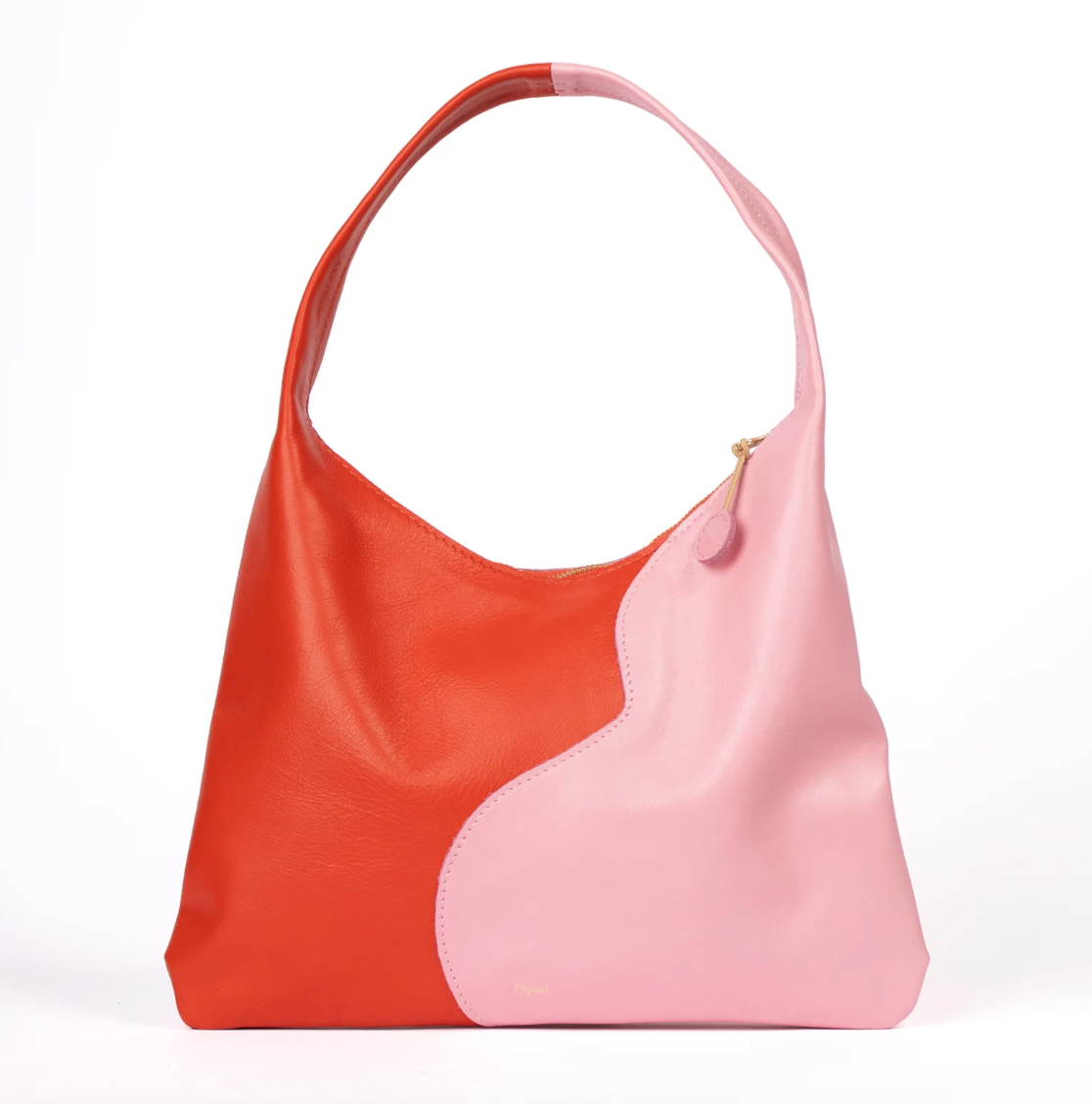 Libra Shoulder Bag- Lobster Orange and Candy Pink