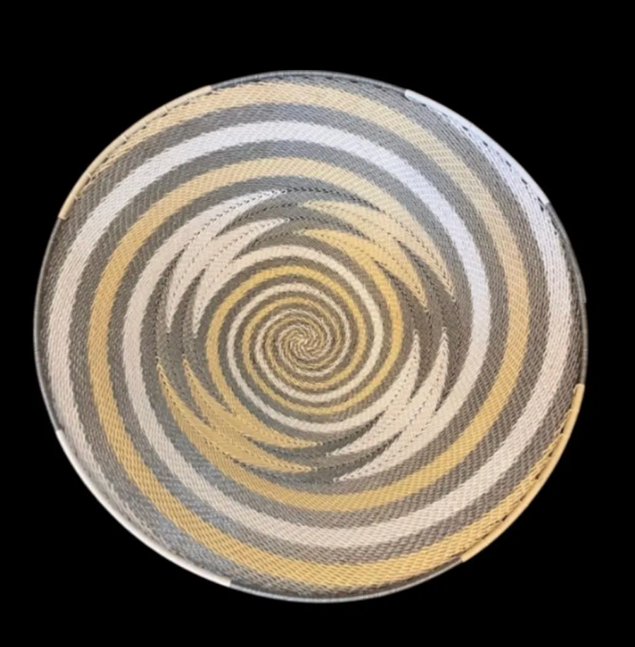 Large Telephone Wire Bowl- Option 243