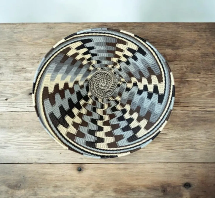 Large Telephone Wire Bowl - Option 242