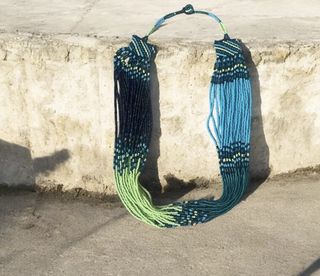 Zulu Zama Necklace- Green